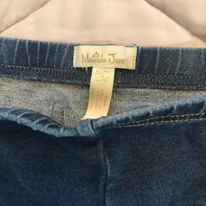 Size 6 Matilda Jane ruffle jeggings